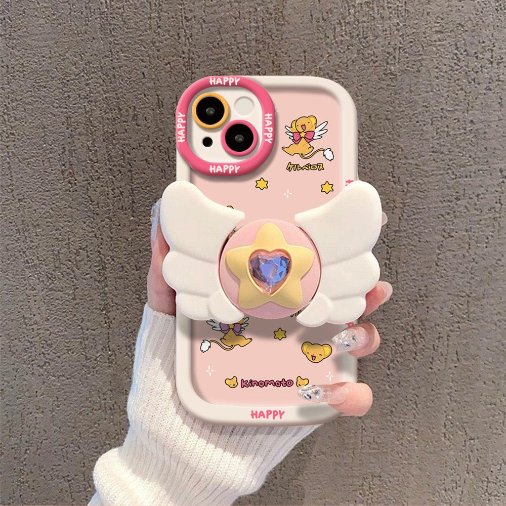 天使の翼スマホケース